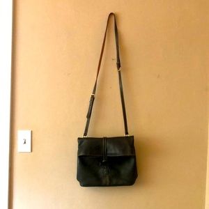 Dooney & Bourke dark green leather crossbody bag